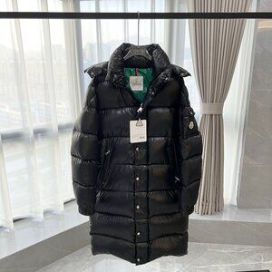 Moncler Long Shiny Women Puffer Coat